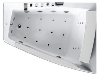 Акриловая ванна Gemy G9056 B R 170x130x75 Акриловая ванна Gemy G9056 B R 170x130x75
