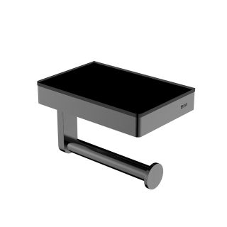 Полка и держатель для туалетной бумаги Black and White Gravity 9620GM Темно-серый Полка и держатель для туалетной бумаги Black and White Gravity 9620GM Темно-серый