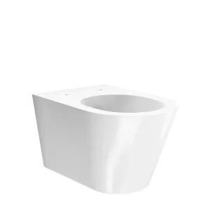 Унитаз подвесной Kerama Marazzi Плаза Модерн KMPMWc53GWh2 безободковый белый
