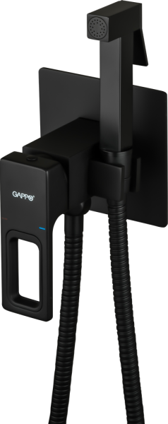 Гигиенический душ Gappo G17-6 G7217-6 С ВНУТРЕННЕЙ ЧАСТЬЮ. черный