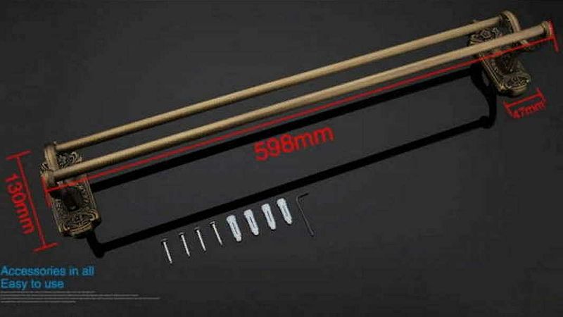 Полотенцедержатель Gappo G3609 бронза