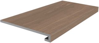 Ступень Kerama Marazzi SG644020R\GCF Альберони коричневый матовый обрезной 33x60x0,9