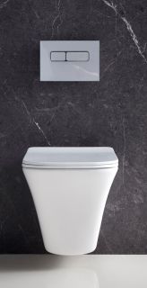 Унитаз подвесной BelBagno Marmi BB052CHR Унитаз подвесной BelBagno Marmi BB052CHR