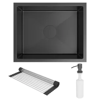 Кухонная мойка Roxenbath Uno 54 560210-54B графит