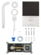 Смеситель для раковины Wonzon & Woghand Stick WW-88869017-MW белый матовый
