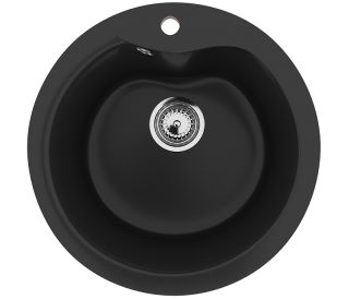Кухонная мойка Ulgran Classic U-102-344 ультра-чёрный Кухонная мойка Ulgran Classic U-102-344 ультра-чёрный