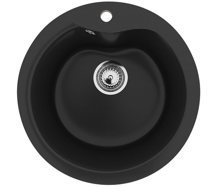 Кухонная мойка Ulgran Classic U-102-344 ультра-чёрный Кухонная мойка Ulgran Classic U-102-344 ультра-чёрный