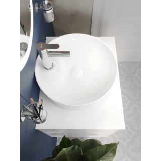 Тумба с раковиной BOND Куб T55605-S03430 со столешницей 60 см белый матовый