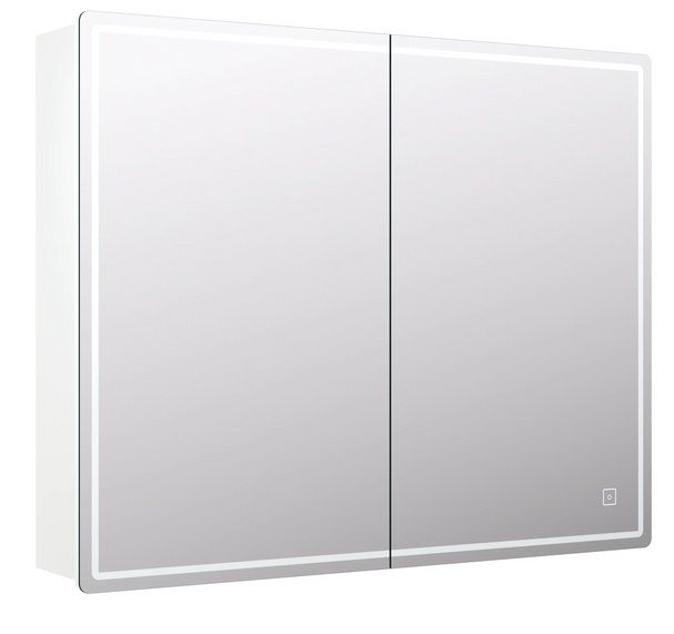Зеркальный шкаф Vigo Geometry 1000 с LED подсветкой