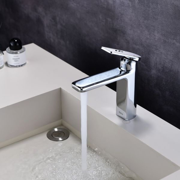 Смеситель для раковины Black&White Gravity 7103C хром