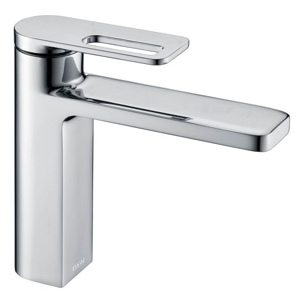 Смеситель для раковины Black&White Gravity 7103C хром