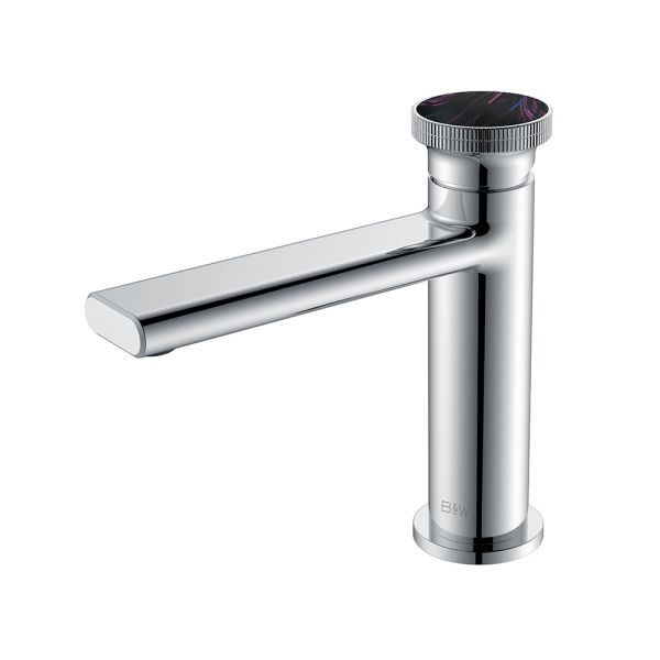 Смеситель для раковины Black&White Gravity 7107C хром