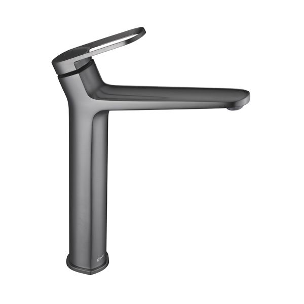 Смеситель для раковины Black&White Gravity 7209GM оружейная сталь