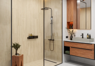 Керамогранит Alma Ceramica GFA2090GRW04R матовый Грандвуд / Grandwood 200x900