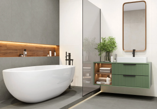 Керамогранит Alma Ceramica GFA3060BND17R матовый Бонд / Bond 300х600