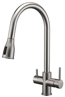 Смеситель для кухни Paulmark Lange La214212-NI никель Смеситель для кухни Paulmark Lange La214212-NI никель