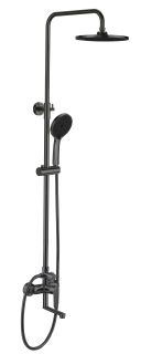 Душевая система ESKO Lagos Gun Metal ST205LGGM черный Душевая система ESKO Lagos Gun Metal ST205LGGM черный