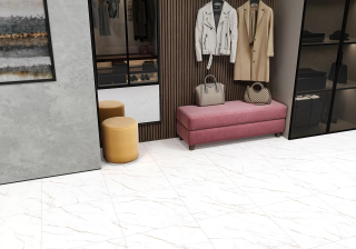 Керамогранит Alma Ceramica GFU04NCL04R матовый Нео Калакатта / Neo Calacatta 600x600
