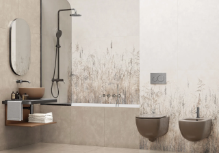 Керамогранит Alma Ceramica GFU60120FLO07L лаппатированный Флора / Flora 600х1200