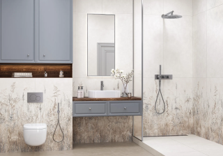 Керамогранит Alma Ceramica GFU60120FLO07L лаппатированный Флора / Flora 600х1200