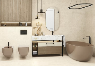 Керамогранит Alma Ceramica GFU6060ADM40R матовый Амстердам / Amsterdam 600x600