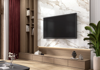 Керамогранит Alma Ceramica GFU6060CLG04R матовый Калакатта Голд / Calacatta Gold 600x600