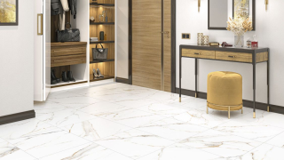 Керамогранит Alma Ceramica GFU6060ECL04R матовый Экстра Калакатта / Extra Calacatta 600x600