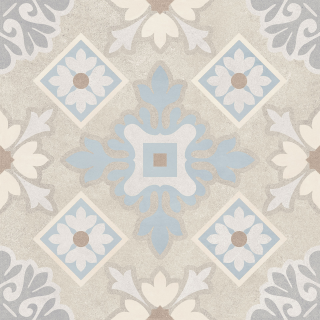 Керамогранит Alma Ceramica GFU6060FLL46R матовый Флорал / Floral 600x600