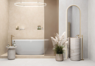 Керамогранит Alma Ceramica GFU6060MUP07R матовый Мурал Профи / Mural PROFI 600x600
