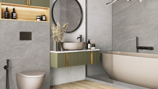 Керамогранит Alma Ceramica GFU6060RKL77R матовый Рок Лайн / Rock Line 600x600