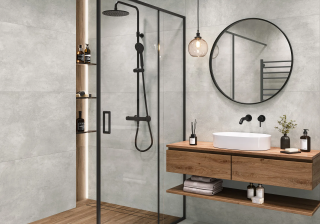 Керамогранит Alma Ceramica GFU6060UNK07R матовый Юнико / Uniko 600x600