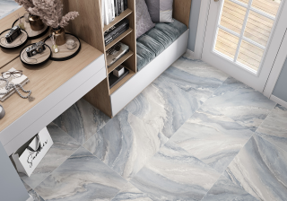 Керамогранит Alma Ceramica GFU6060VOL30R матовый Вуаль / Voile 600x600
