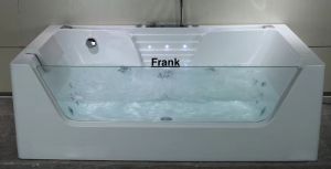 Гидромассажная акриловая ванна Frank F150 пристенная 1700х850х600