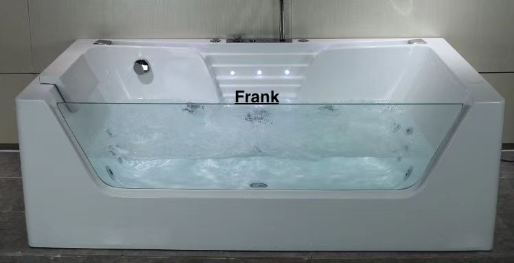 Гидромассажная акриловая ванна Frank F150 пристенная 1700х850х600