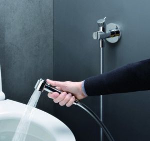 GESSI RETTANGOLO Гигиенический душ на 1/2", цвет хром