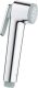 Гигиенический душ Grohe BauClassic 124434 со смесителем, С ВНУТРЕННЕЙ ЧАСТЬЮ