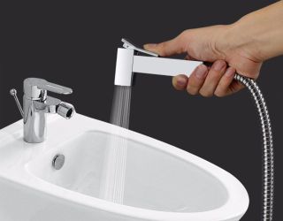 Гигиенический душ Paffoni Tweet Square ZDUP112CR со смесителем, С ВНУТРЕННЕЙ ЧАСТЬЮ Гигиенический душ Paffoni Tweet Square ZDUP112CR со смесителем, С ВНУТРЕННЕЙ ЧАСТЬЮ