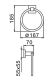 Полотенцедержатель Haiba HB8904 чёрный матовый