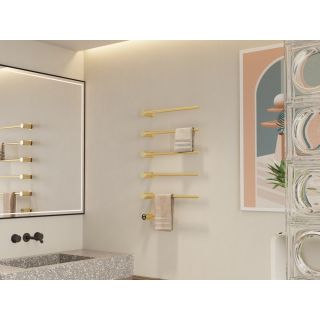 Полотенцесушитель электрический Terminus Аккорд 4670078568137 П5 50х80 см брашированное золото