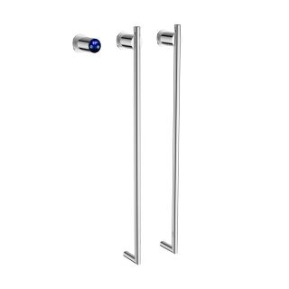 Полотенцесушитель электрический Terminus Рондо 4670078568151 П2 35х76 см хром