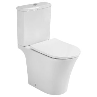 Унитаз-компакт Azario Vise AZ-1343BT безободковый белый