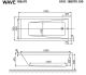 Гидромассажная ванна Whitecross Wave 0101.160070.100.SOFT.BR 160x70см Soft бронза Гидромассажная ванна Whitecross Wave 0101.160070.100.SOFT.BR 160x70см Soft бронза