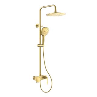 Душевая стойка Black&White Gravity 9103BG брашированное золото