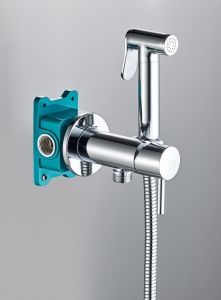 Гигиенический душ со смесителем ALMAes Benito AL-859-01 хром
