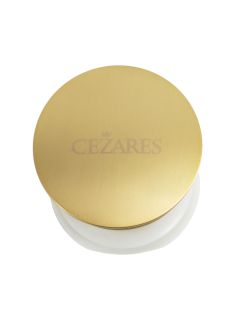 Донный клапан Cezares CZR-SAT-BORO брашированное золото