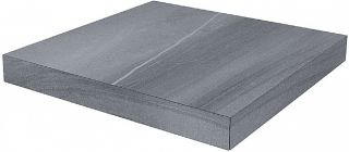 Ступень Kerama Marazzi DL500520R\GCS угловая клееная левая Роверелла серый 33x33x0,9