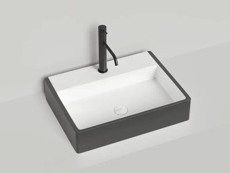 Накладная раковина Salini Ottavia S-Stone 1103201MRH 60см RAL снаружи Накладная раковина Salini Ottavia S-Stone 1103201MRH 60см RAL снаружи