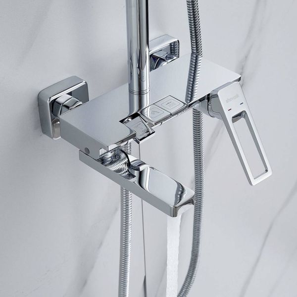 Душевая стойка Shevanik S6826 хром