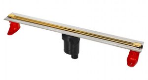 Душевой лоток Berges Super Slim 092053 70см золото
