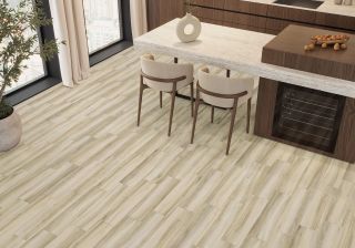 Керамогранит New Trend Пеппервуд серый / Pepperwood Gris GP1560PEP05 сахарный эффект 151х602
